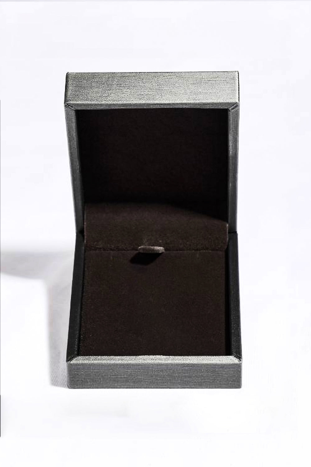 Lab-Grown Emerald Rectangle Pendant Necklace - Divine Silver