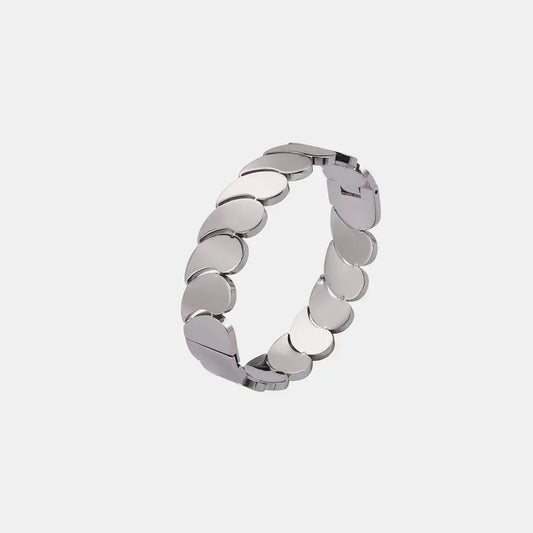 Titanium Steel Bracelet - Divine Silver
