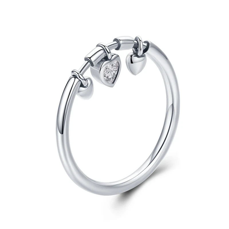 925 Sterling Silver Heart Ring