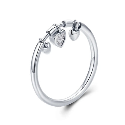 925 Sterling Silver Heart Ring