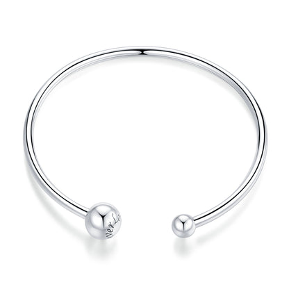Pulsera elástica de plata de ley 925