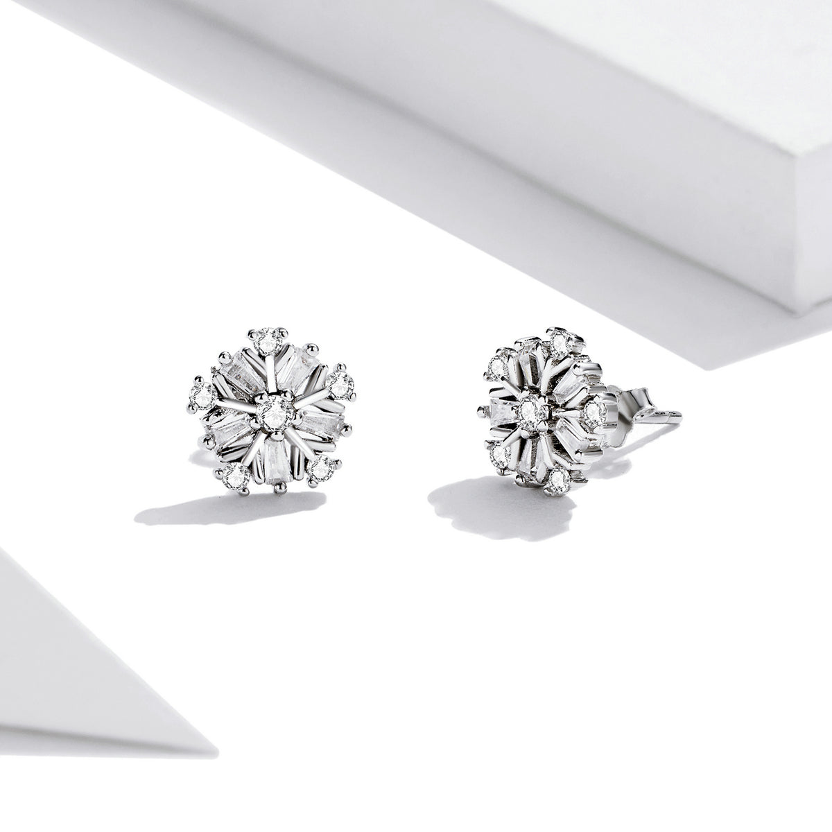 925 Sterling Silver Earrings with Pearls