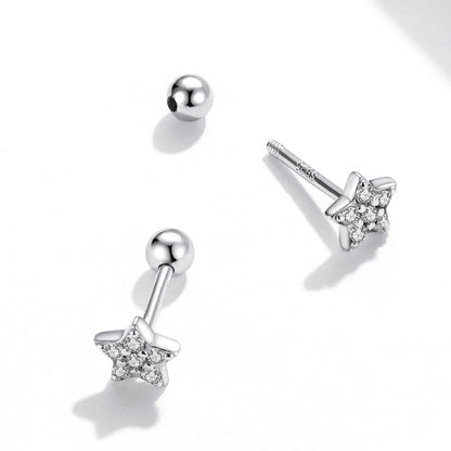 925 Sterling Silver Earrings with Pearls