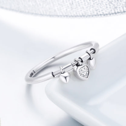 925 Sterling Silver Heart Ring