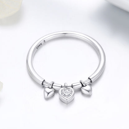 925 Sterling Silver Heart Ring
