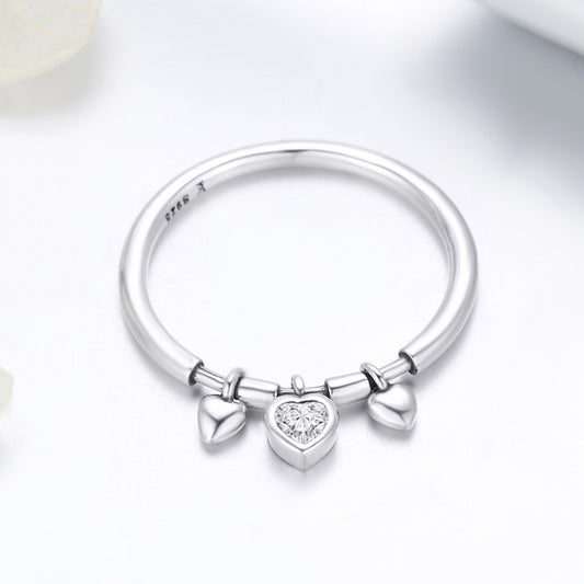 925 Sterling Silver Heart Ring
