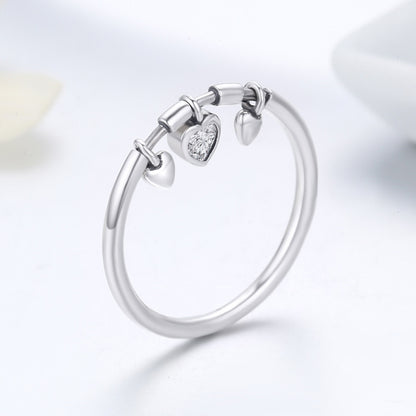 925 Sterling Silver Heart Ring