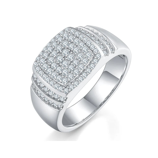 Moissanite 925 Sterling Silver Ring